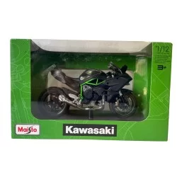 Moto Kawasaki Ninja H2R escala 1:12 colección
