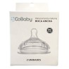 Pack 2 Chupete de repuesto mamadera Silicona Cobaby
