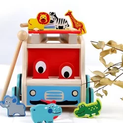 Camion didactico armable con Xilofono y animales