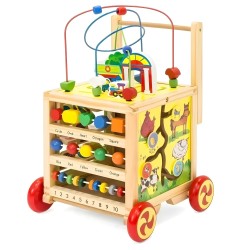 Caja motricidad multifuncional y caminador con pronosupinador.