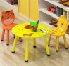 Mesita con 2 sillas Cartoon Animal Redonda