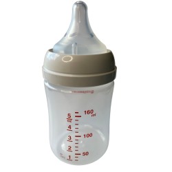 Mamadera 160ml 0 a 3 meses Pigeon Softouch polipropileno