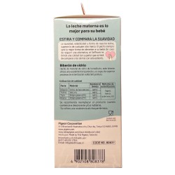 Mamadera vidrio 160ml 0 a 3 meses Pigeon Softouch