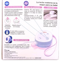 Extractor de leche electrico compacto Pigeon