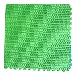 Alfombra goma eva con 4 piezas 40x40x1