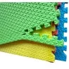 Alfombra goma eva con 4 piezas 40x40x1