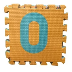 Alfombra goma eva con numeros 10 piezas goma Eva