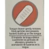 Pack 3 cepillos de dientes celeste para entrenamiento bebe