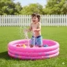 Piscina Infantil Inflable 110X110X30cm rosada
