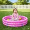 Piscina Inflable 90x90x25 rosa