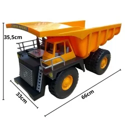 Camión Minero Chuquicamata Amarillo