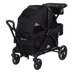 Carro Paseo wagon y coche doble MUV Expedition 2 en 1 ultra black