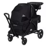 Carro Paseo wagon y coche doble MUV Expedition 2 en 1 ultra black