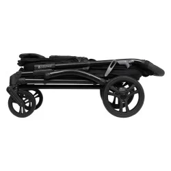 Carro Paseo wagon y coche doble MUV Expedition 2 en 1 ultra black