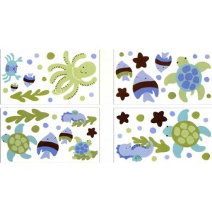 Autoadhesivos para decoracion  de Muro Nojo, Sea Babies