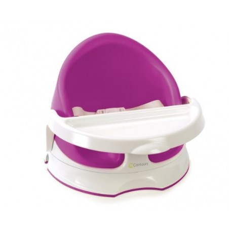 Asiento piso Contours Gira y crece conmigo berry