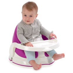 Asiento piso Contours Gira y crece conmigo berry