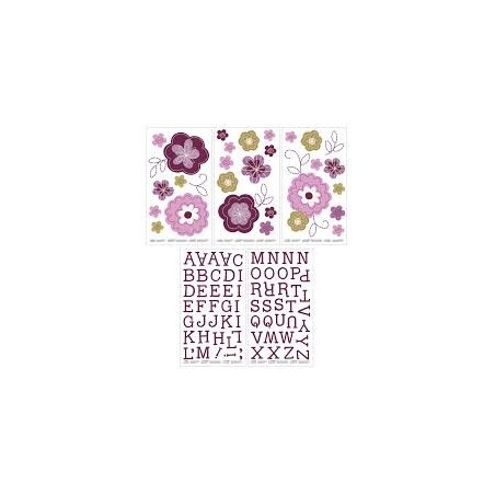 Autoadhesivos para decoracion de Muro Nojo, Linda Purpura