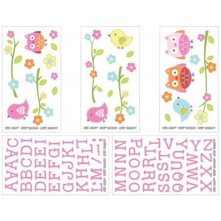 Autoadhesivos para decoracion de Muro Nojo, love birds