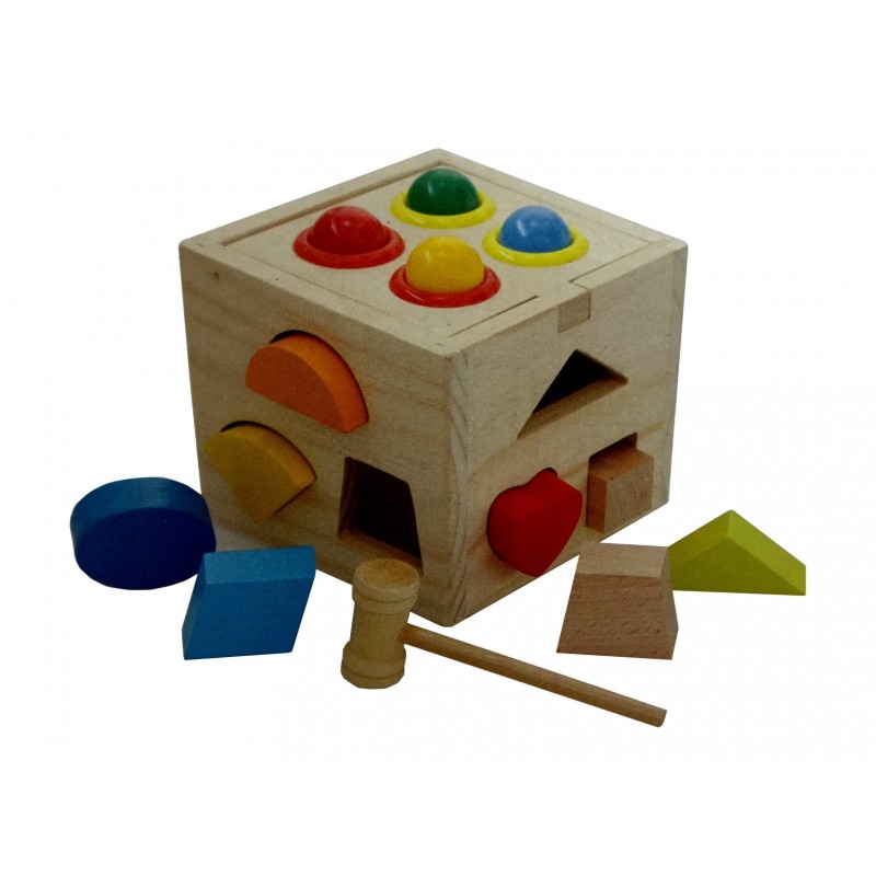 cajas didacticas de madera para niños