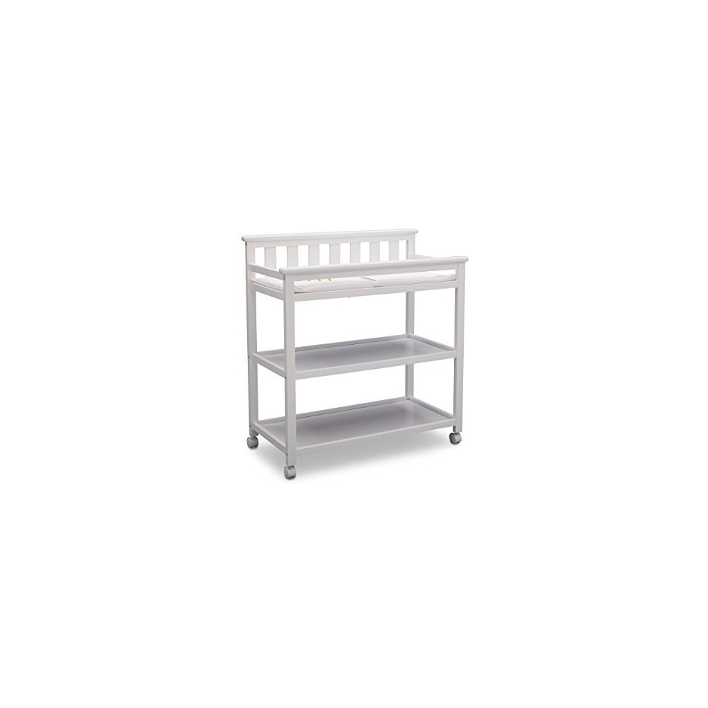 Mudador blanco liberty, Delta Children con ruedas