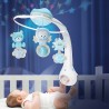 Movil Proyector 3 en 1 Infantino celeste