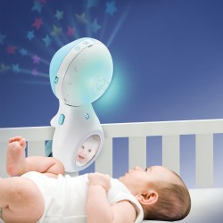 Movil Proyector 3 en 1 Infantino celeste