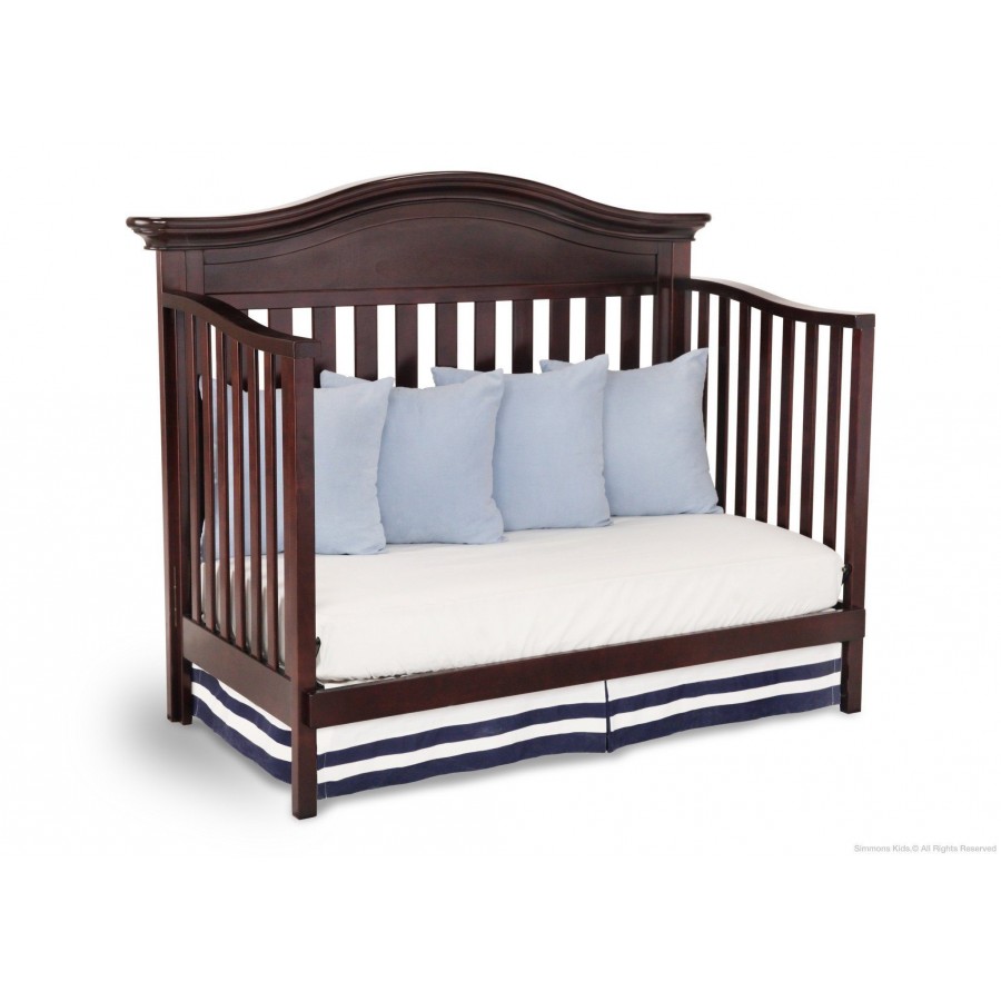 Cuna de madera Augusta 4 en 1 Simmons Kids