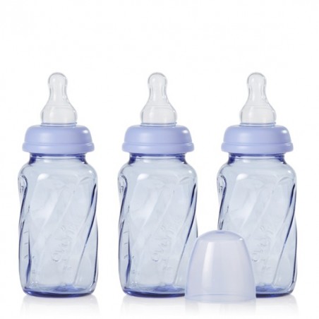 Pack 3 Mamaderas de Vidrio 140ml Evenflo Special edition