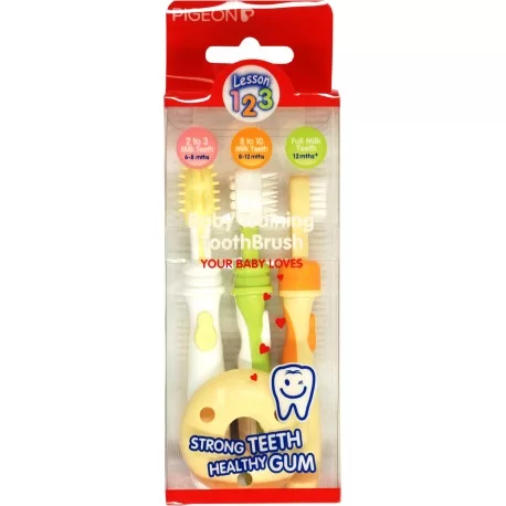 Pack cepillos 3 etapas Pigeon