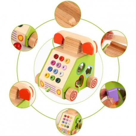 Telefono hotsell madera juguete