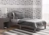 Cama de transición para niños baker, Gris