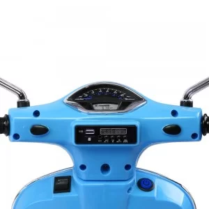 Moto Bateria Vespa celeste Bebesit
