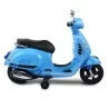 Moto Bateria Vespa celeste Bebesit