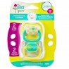 pack 2 Chupete silicona paladar ortodóncico  3-6  meses The First years
