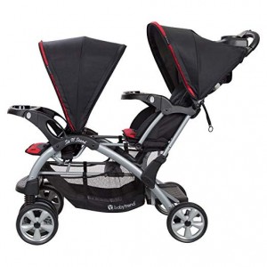 Coche Doble Sit N' Stand Optic Red Baby Trend