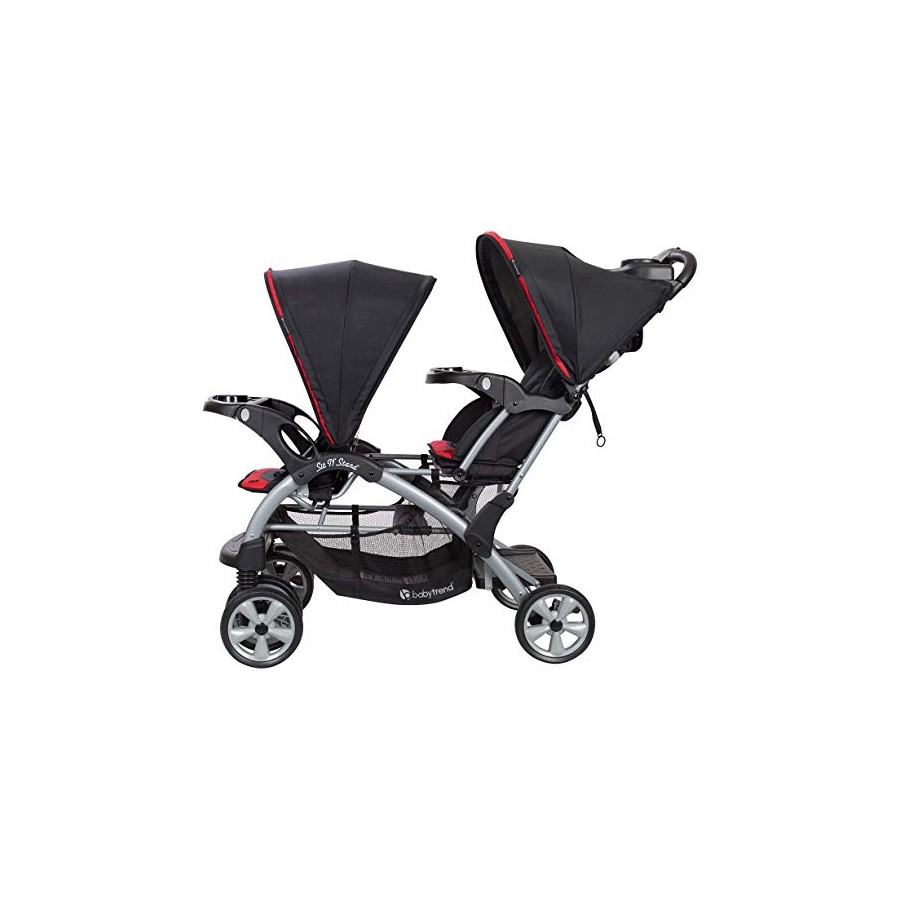 Coche Doble hermano menor y mayor Baby Trend Optic Red mas silla de auto Coche Doble hermano menor y mayor Baby Trend Optic Red mas silla de auto