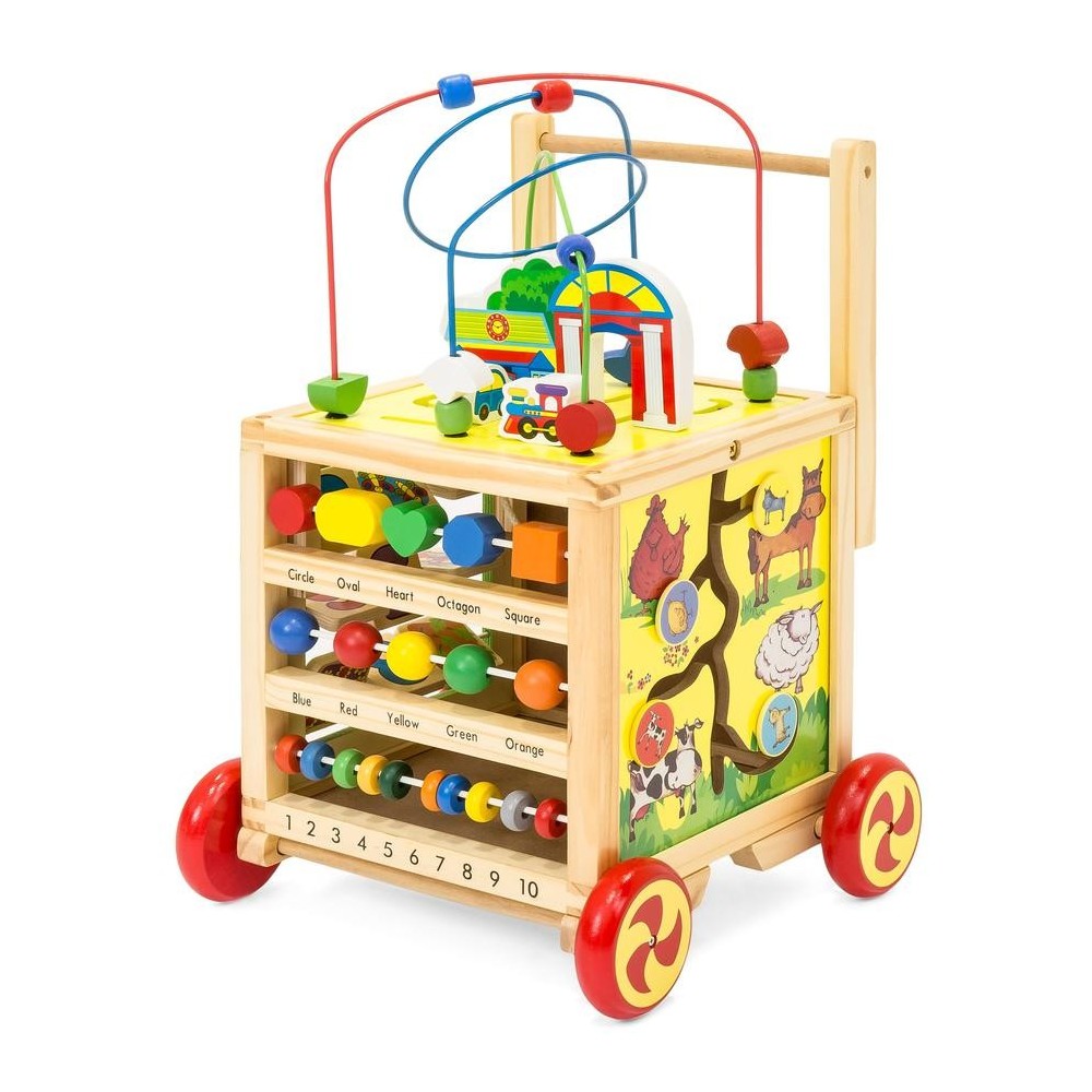 Caja motricidad multifuncional y caminador con pronosupinador.