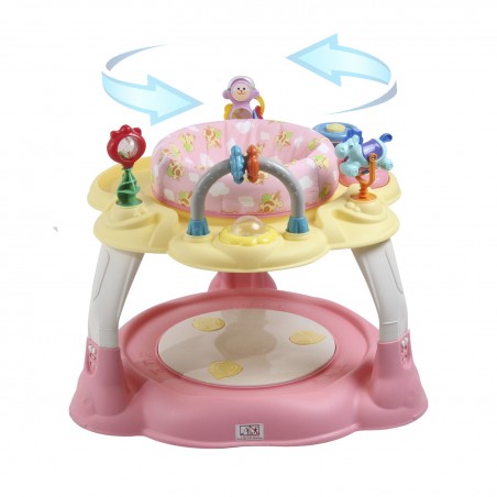 Centro de Actividades triple fun Bebesit rosado