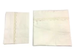 Sabanas para cuna beige Pellitos