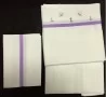 Pack Sabanas lila para cunas Corral 100x70 Pellitos