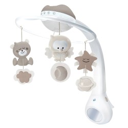 Movil Proyector 3 en 1 Infantino Beige