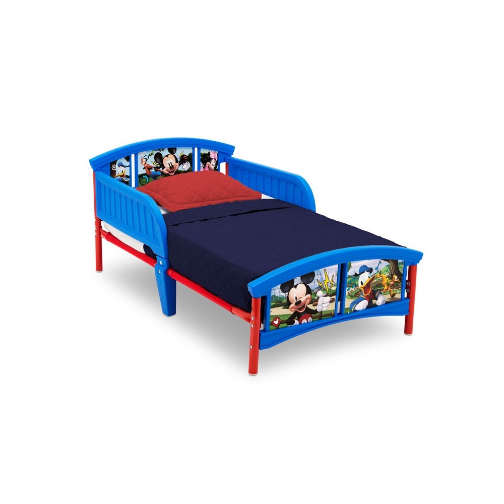 Cama de transición Mickey azul