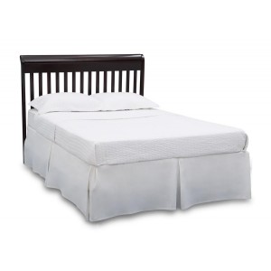 Cuna de madera con mudador Princeton 4 en 1 chocolate