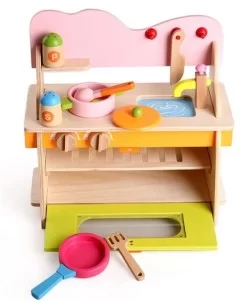 Mini Cocina de madera armable