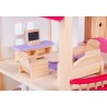 Casita de juegos Niñas y Niños Con familia y muebles