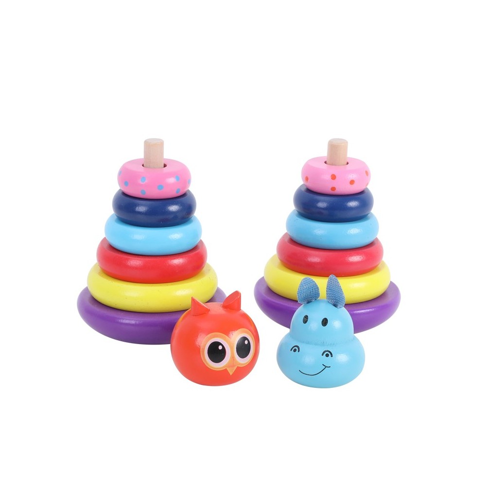 Torre Doble Animales arcoiris