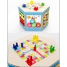 Caja motricidad multifuncional hexagonal