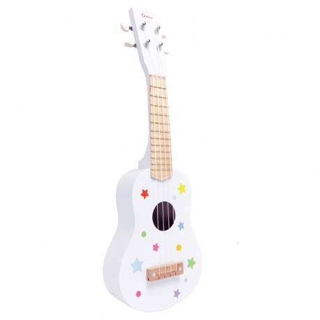 Ukelele blanco  Unisex para niños