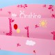 Organizador De juguetes rosado 9 cajas con revistero Onshine